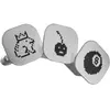 Pack 3 badges Ledger Gris et Noir pour cryptowallet Nano  Gen5