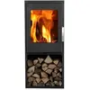 Supra Poêle à bois JACCO BÛCHER acier - vertical - étanche - bûcher - 5kW