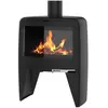 Supra Poêle à bois PAUL HAUT 10KW en fonte - étanche - eco design