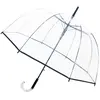 SMATI Parapluie transparent - long cloche - 8 baleines en fibre - EXTR...