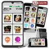 Le SMART PHOTO CONTACT 6,3 pouces : Smartphone senior grande taille dé...
