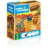 Mako moulages- Destination Savane 3 moules Kit Créatif, 39059
