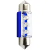 Planet Line PL023B Ampoules LED Navette C5W 12 V, Bleu, Set de 2