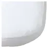 Kadolis Alèse en coton bio blanc pour matelas de landau (72 x 33 cm)