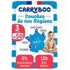 Carryboo Couches de nos régions Taille 3 (4-9kg)