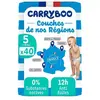 Carryboo Couches de nos régions Taille 5 (12-25kg)
