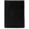 Portefeuille en cuir mat 2 volets WYLSON Rio Noir (Noir)