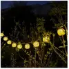 WATT & HOME Guirlande solaire Lindy 10 ampoules et corde 20 lumens