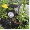 WATT & HOME Spot solaire 30lm Noir - Power - Autonomie 6h - IP 44