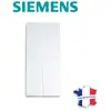 Siemens Porte blanche pour tableau électrique 4 rangées
