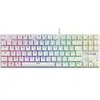Clavier Gamer - Mécanique Switch Rouge - Rainbow - TKL - Blanc RGB