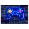 Néon Mural Led Manette Multicolore 40cm