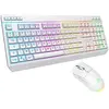 Pack gamer sans fil - THE G-LAB - COMBO TUNGSTEN EX W - Clavier + sour...