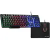 Gamingpakket The G-lab Chromium (toetsenbord - Muis - Muismat)