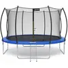 Kangui - Trampoline rond Ø430cm avec filet de sécurité et échelle - Bleu -  FPR 430