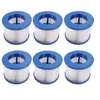 Cocooning Water Lot de 6 cartouches de filtres pour spa gonflable