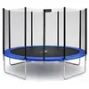 Kangui Trampoline Rond Bleu Ø360cm Avec Filet De Protection