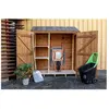 HABRITA - Abri mural de rangement - panneaux 19 mm - Surface ext.: 1.3...