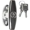 Bouton simple chromé à cylindre C7 - MAP - 478S