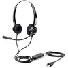Micro-casque URBAN FACTORY MOVEE - Sur-oreille - Filaire - Noir