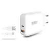 Bloc secteur USB-C/USB-A Urban Factory PSC45UF avec câble USB-C/A 1m B...