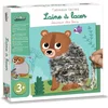 Créa Lign - Coffret Loisir Créatif - Laine à lacer "Douceur des bois" ...