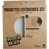 Lot de 25 pochettes extérieures souples 33T