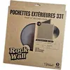 Lot de 10 pochettes extérieures rigides 33T
