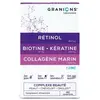 Granions Complexe Beauté - Rétinol, Biotine, Kératine, Collagène - 60 Comprimés