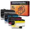 123CONSOMMABLES Pack compatible BROTHER LC424, 4 cartouches