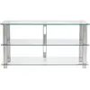 Meuble / Support TV Norstone EPUR 3 Acier brossé