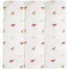 Lot de 3 langes en mousseline Cheval (70 x 70 cm)