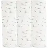 Lot de 3 langes en mousseline Epi de blé (70 x 70 cm)