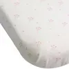 Lot de 2 draps housses Fleurs Roses (50 x 83 cm)