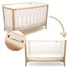 Charlie Crane Lit bébé évolutif Kimi Organic V2 Lichen (60 x 120 cm)