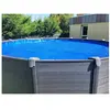 Bâche à bulles pour piscine ronde 5.40m Bleu