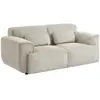 SWEEEK Canapé. Wallas. 2 places. tissu velours côtelé L 180 x P 98 x H 73cm