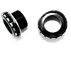 Boîtier de pédalier BSA Praxis B5 noir 30/28 mm - roulements Black Bea...