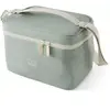 Monbento Sac repas isotherme - Arctic 5L - Vert Natural - 5 L - Sangle amovible