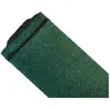 Brise-vue 90% - Vert/noir - 185gr/m² - Boutonnières Vert/Noir 2m x 15m