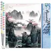 Figured'Art Schilderen op Nummer Volwassenen canvas Chinees landschap ...