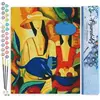 Figured'Art Schilderen op Nummer Volwassenen canvas Vrouwen en blauwe ...