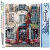 Figured'Art Schilderen op Nummer Volwassenen canvas Vintage Bistro - H...
