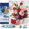 Figured'Art Diamond Painting set Volwassenen 40x50 cm met lijst Rozen ...