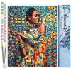 Figured'Art Schilderen op Nummer Volwassenen canvas Vrouw in tradition...