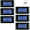 Lot 6 Appliques murales solaire EZIlight® Solar up n down