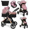 BEBELISSIMO - Poussette combinée trio 3 en 1 - siège auto 0m - nacelle...