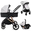 BEBELISSIMO - Poussette combinée trio 3 en 1 - siège auto 0+ CAVO   na...