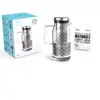 Pichet COOKUT en verre Inox Filtrante