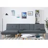 STOCKHOLM - Canapé scandinave convertible et modulable gris